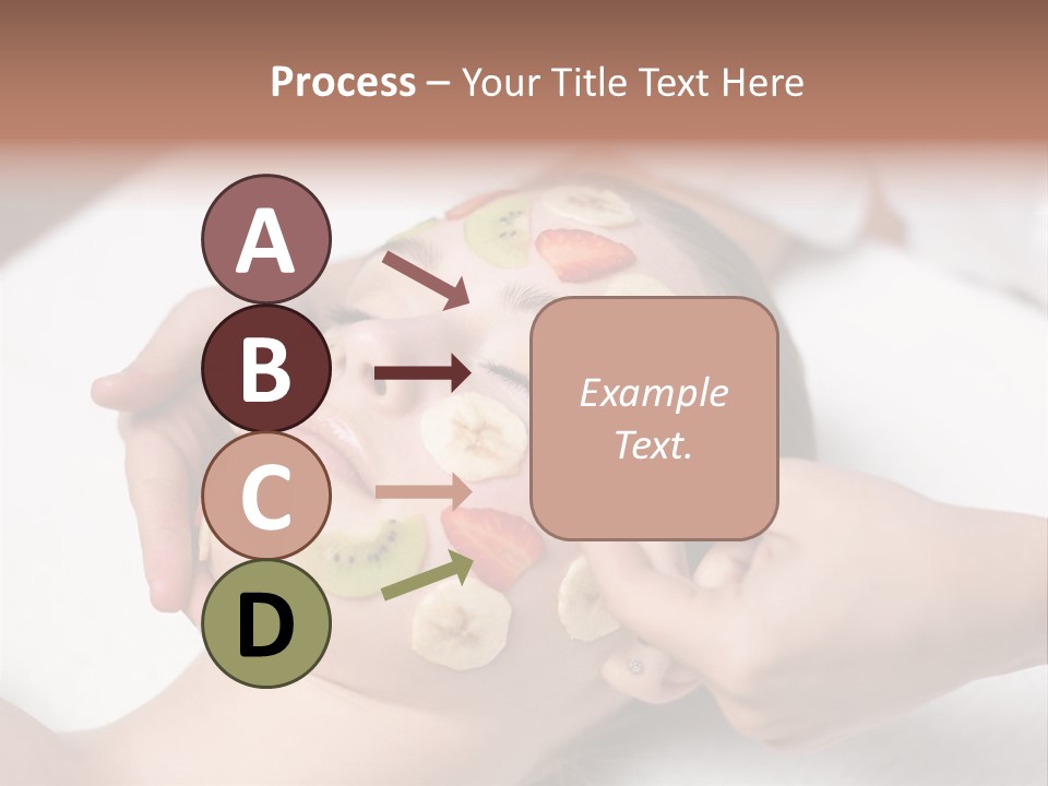 Soft Focus Masseur Spa Woman PowerPoint Template