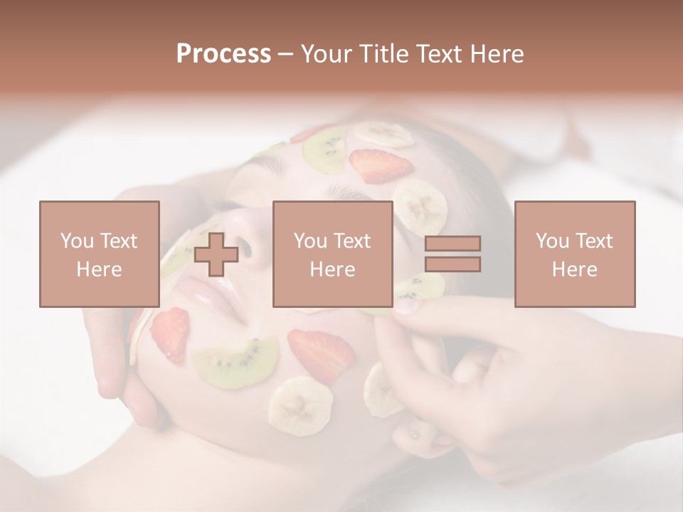 Soft Focus Masseur Spa Woman PowerPoint Template