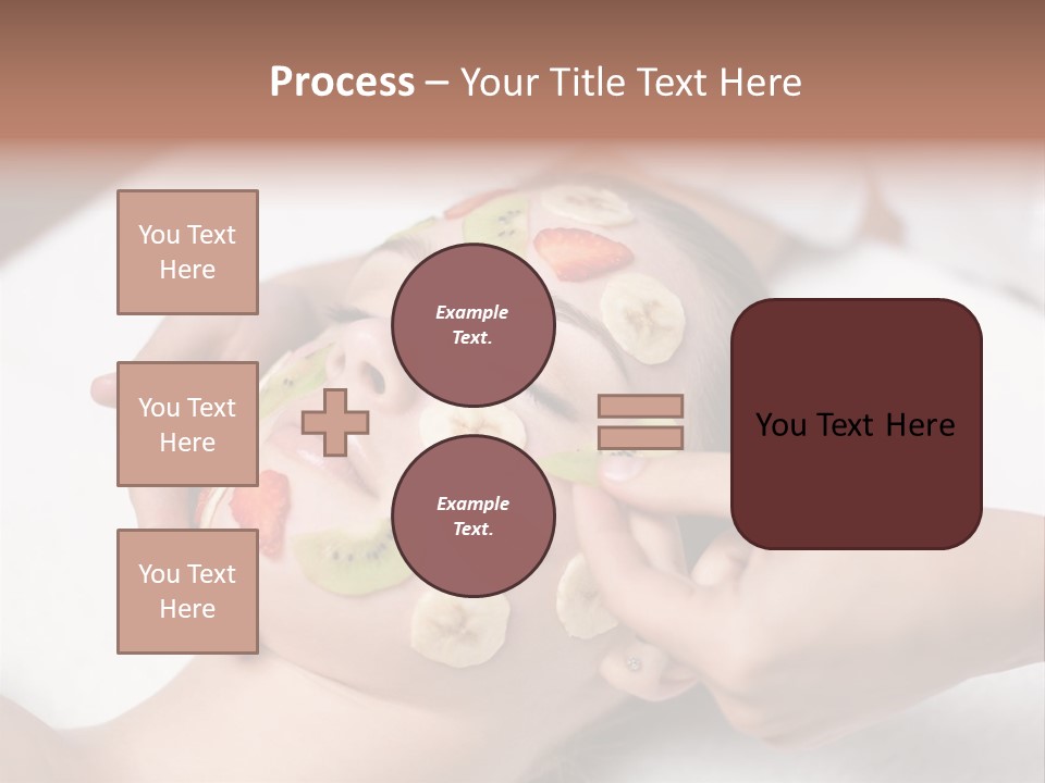 Soft Focus Masseur Spa Woman PowerPoint Template