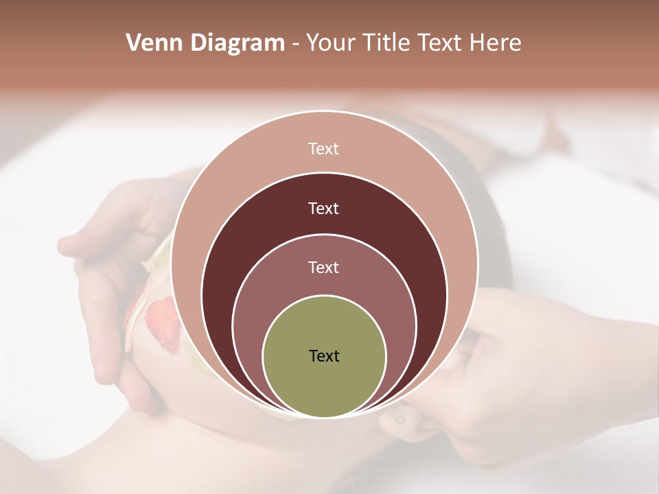 Soft Focus Masseur Spa Woman PowerPoint Template