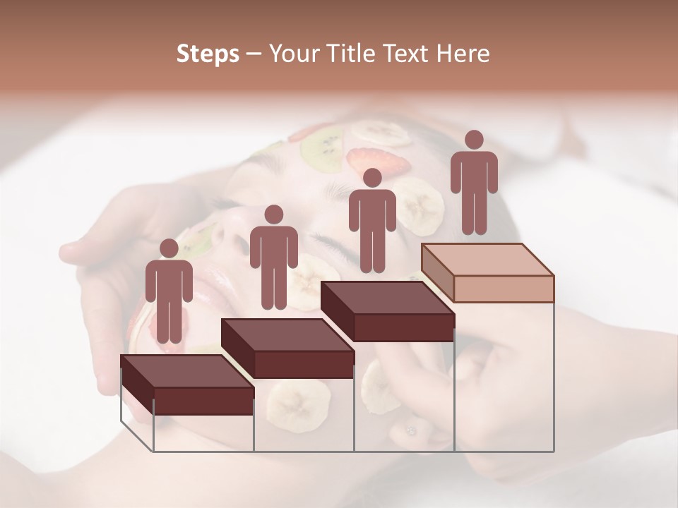 Soft Focus Masseur Spa Woman PowerPoint Template