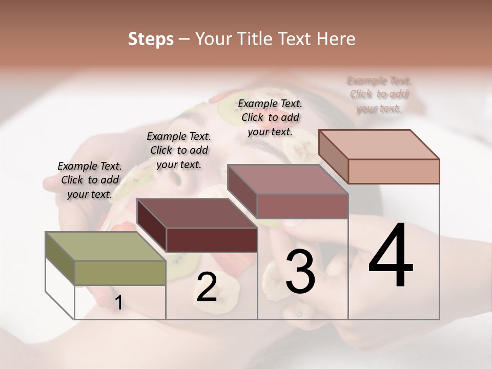 Soft Focus Masseur Spa Woman PowerPoint Template