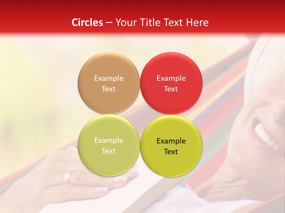 Peaceful Tranquil Female PowerPoint Template