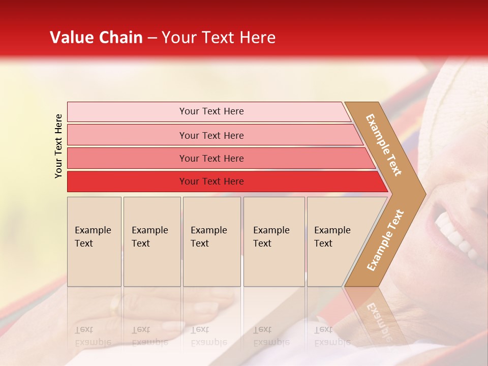Peaceful Tranquil Female PowerPoint Template