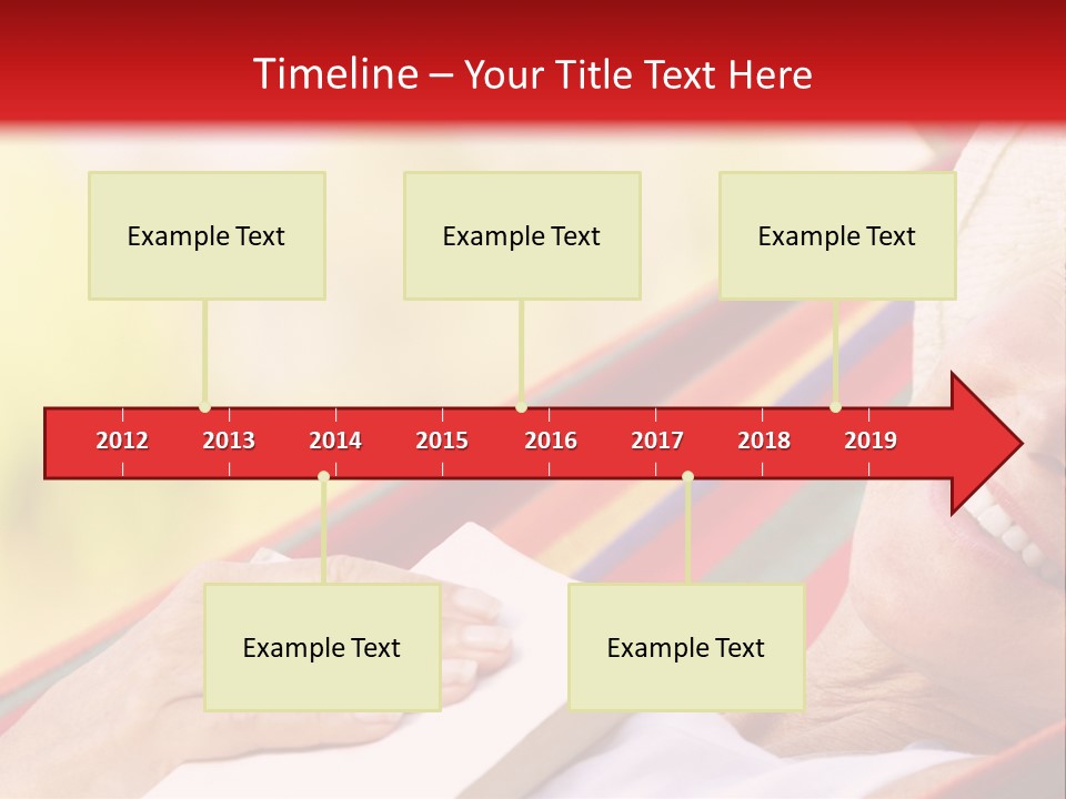 Peaceful Tranquil Female PowerPoint Template