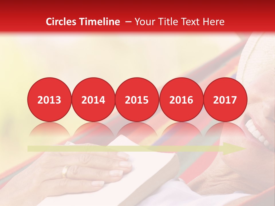 Peaceful Tranquil Female PowerPoint Template