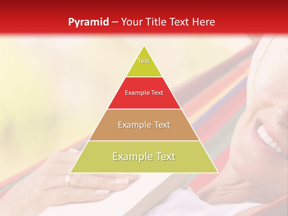 Peaceful Tranquil Female PowerPoint Template