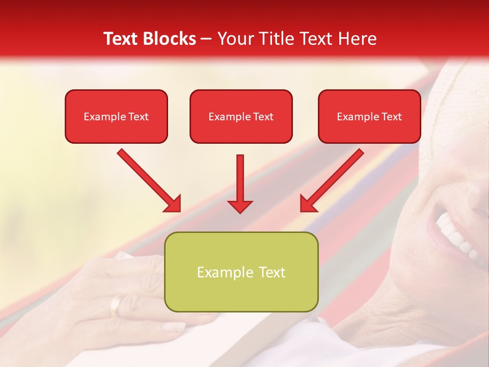 Peaceful Tranquil Female PowerPoint Template