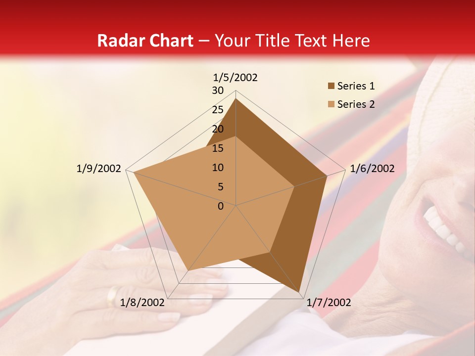 Peaceful Tranquil Female PowerPoint Template