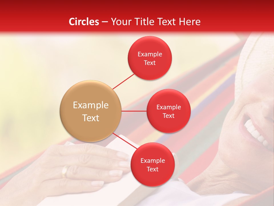 Peaceful Tranquil Female PowerPoint Template