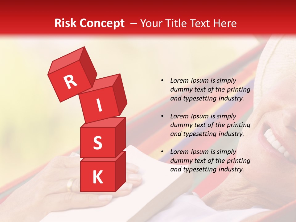 Peaceful Tranquil Female PowerPoint Template