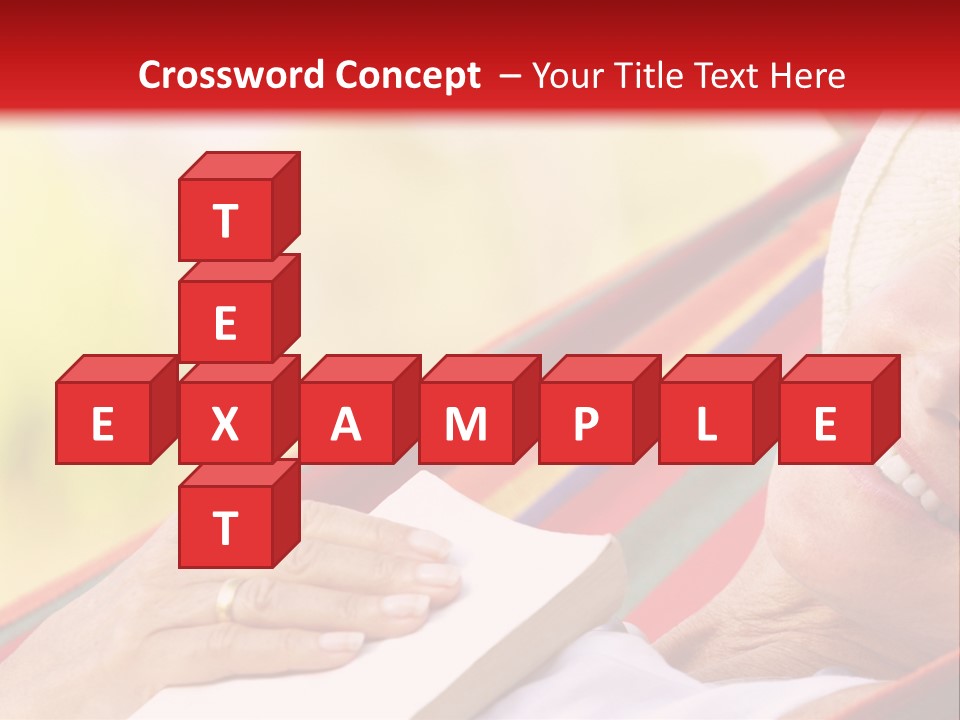 Peaceful Tranquil Female PowerPoint Template