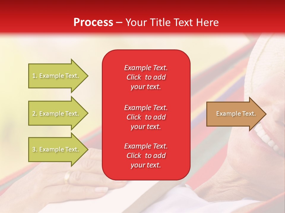 Peaceful Tranquil Female PowerPoint Template