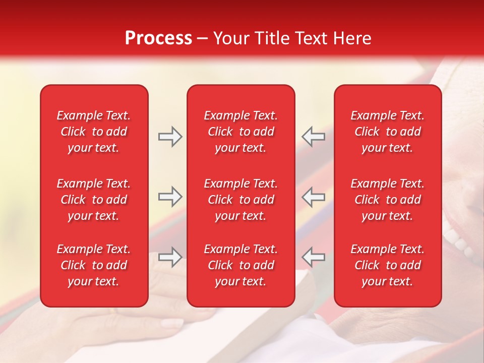 Peaceful Tranquil Female PowerPoint Template