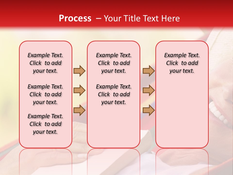 Peaceful Tranquil Female PowerPoint Template
