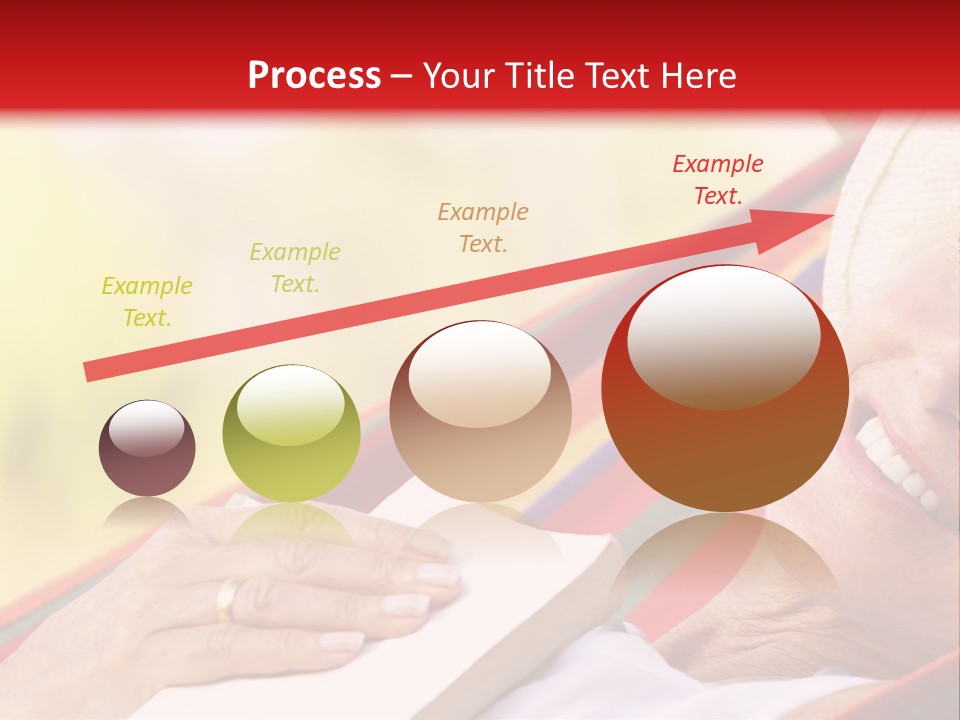 Peaceful Tranquil Female PowerPoint Template