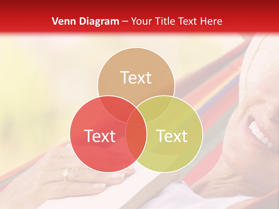 Peaceful Tranquil Female PowerPoint Template