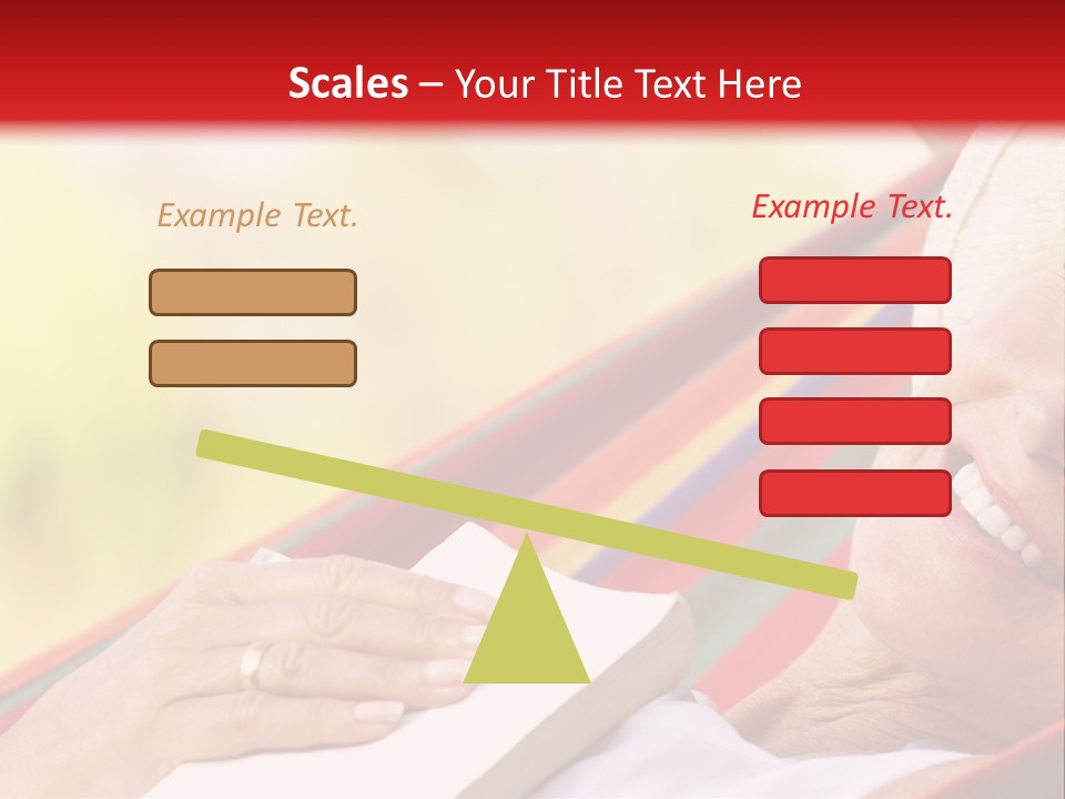 Peaceful Tranquil Female PowerPoint Template