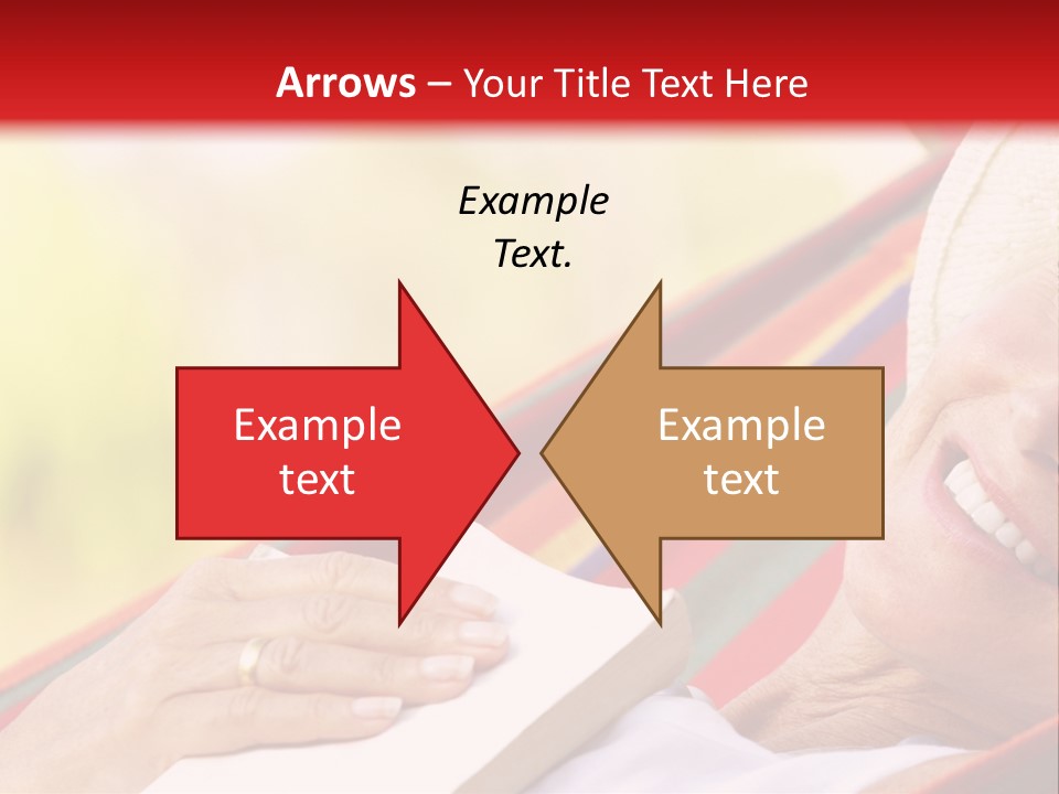 Peaceful Tranquil Female PowerPoint Template