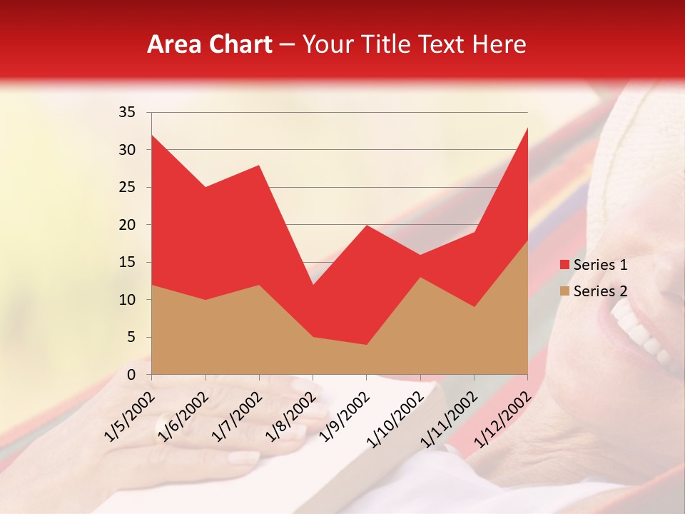Peaceful Tranquil Female PowerPoint Template