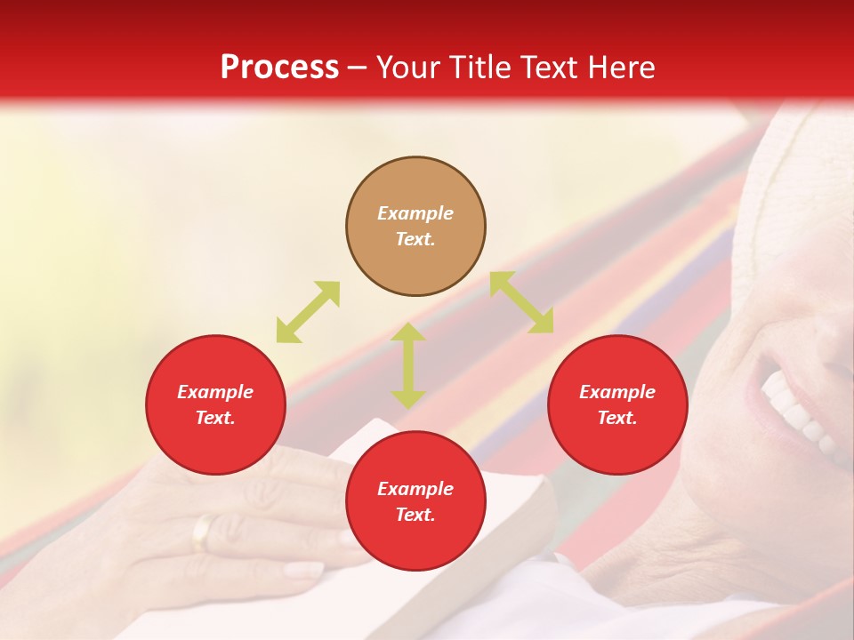 Peaceful Tranquil Female PowerPoint Template