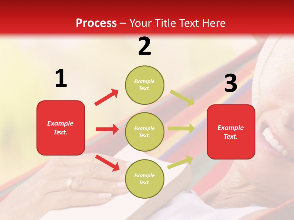 Peaceful Tranquil Female PowerPoint Template