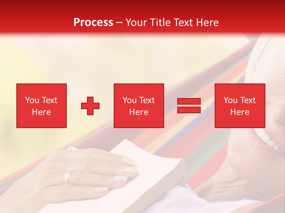 Peaceful Tranquil Female PowerPoint Template