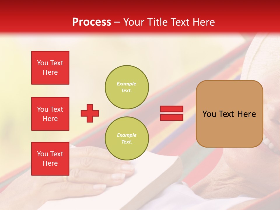 Peaceful Tranquil Female PowerPoint Template