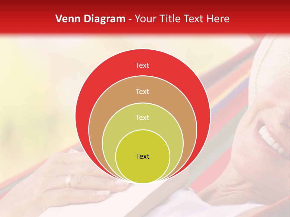 Peaceful Tranquil Female PowerPoint Template