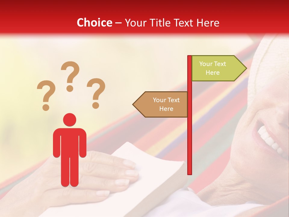 Peaceful Tranquil Female PowerPoint Template