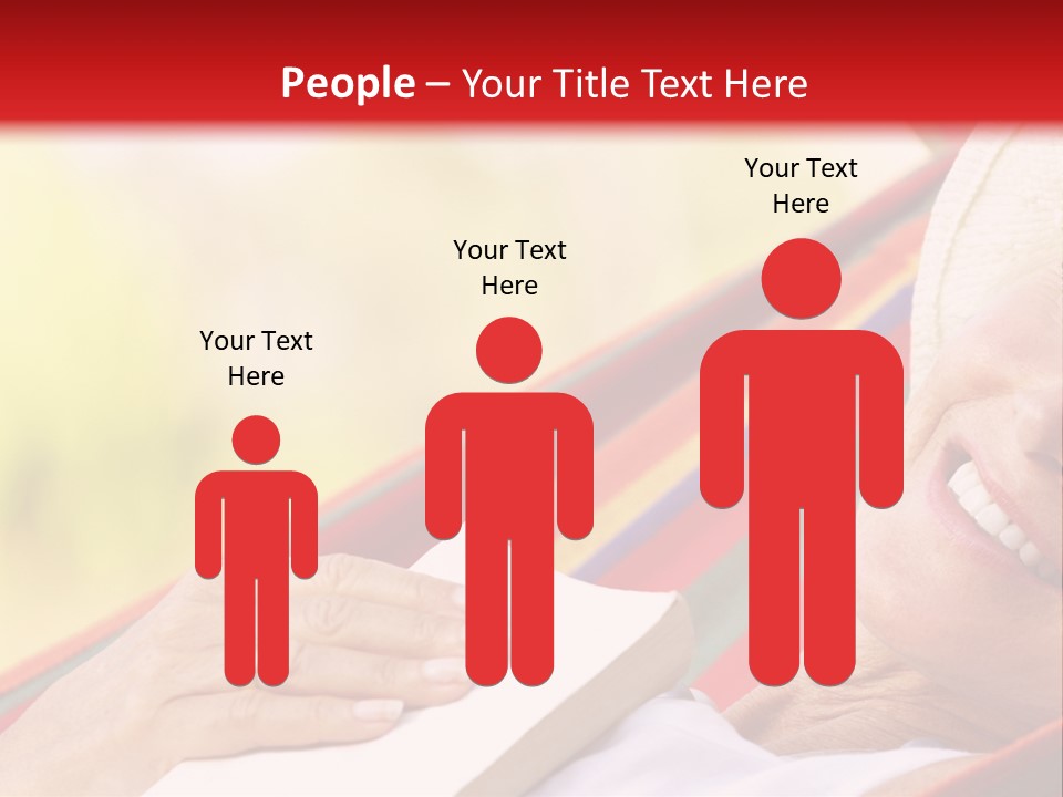 Peaceful Tranquil Female PowerPoint Template