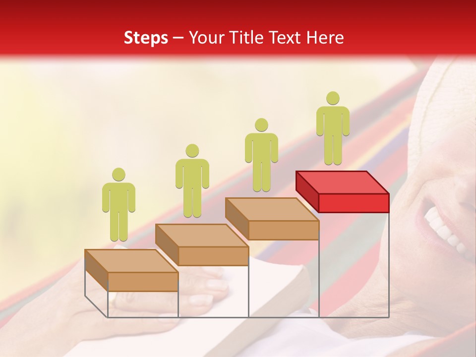 Peaceful Tranquil Female PowerPoint Template