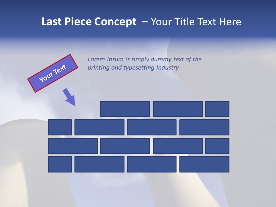 Gas Red Cooling PowerPoint Template