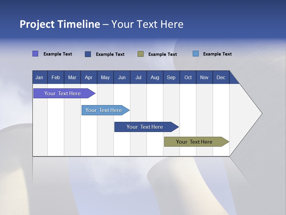 Gas Red Cooling PowerPoint Template