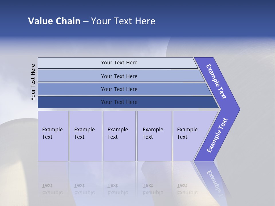 Gas Red Cooling PowerPoint Template