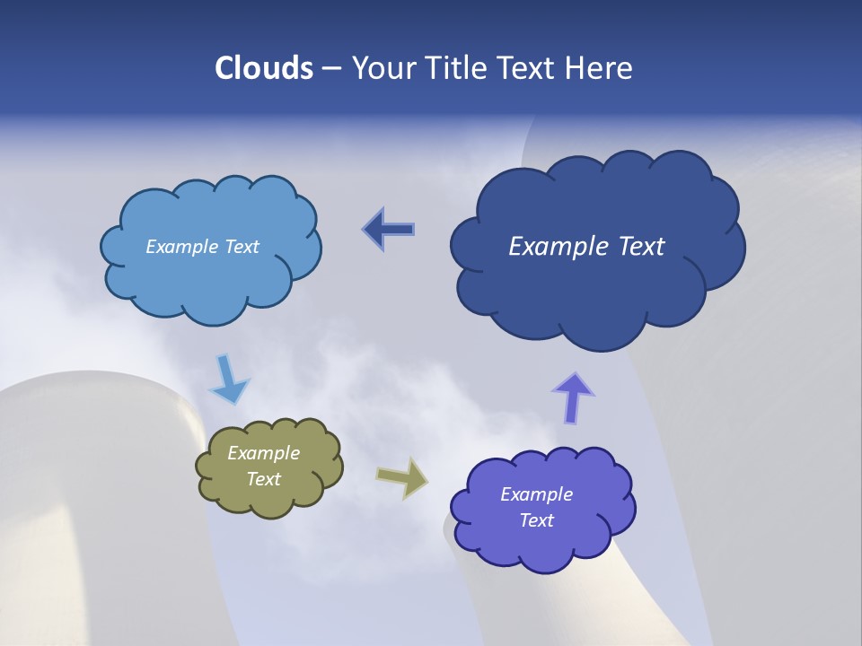 Gas Red Cooling PowerPoint Template