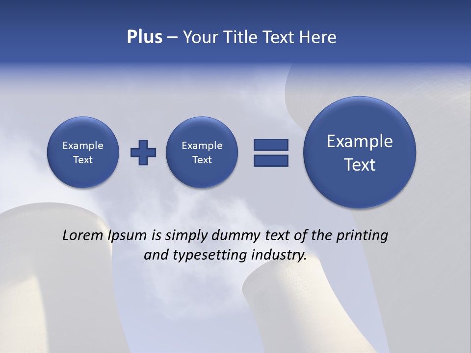 Gas Red Cooling PowerPoint Template