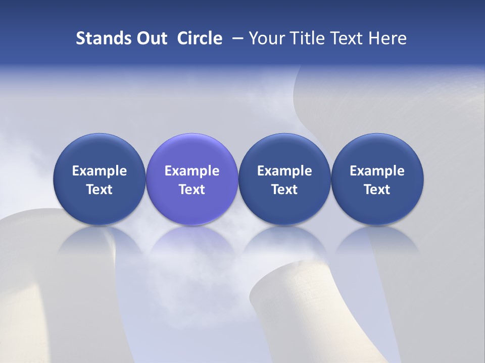 Gas Red Cooling PowerPoint Template