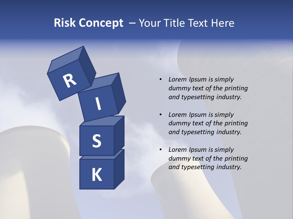 Gas Red Cooling PowerPoint Template