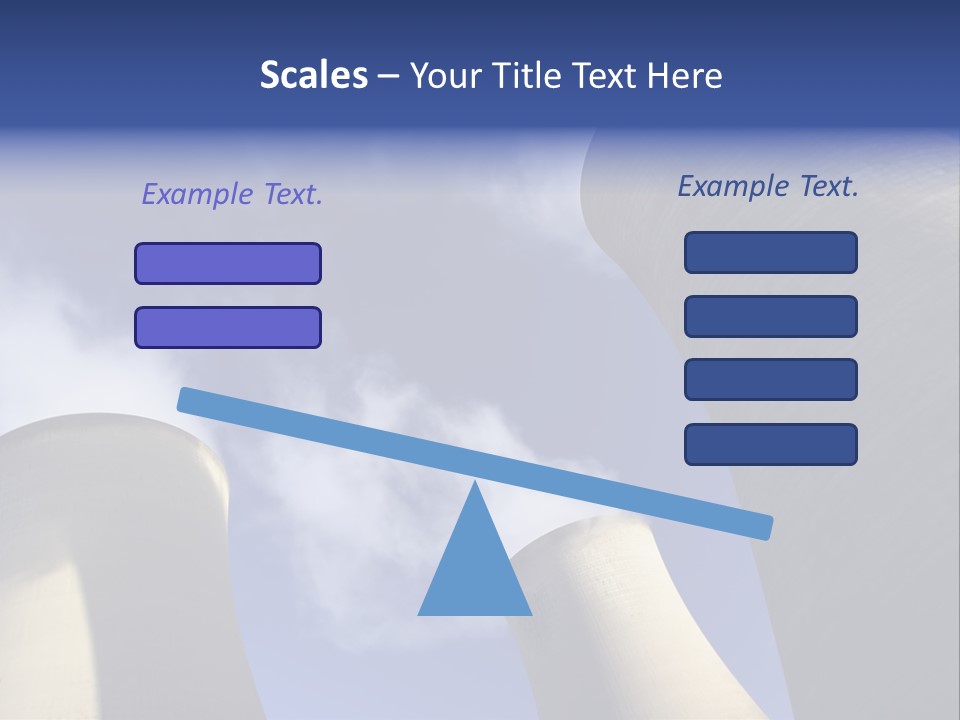 Gas Red Cooling PowerPoint Template