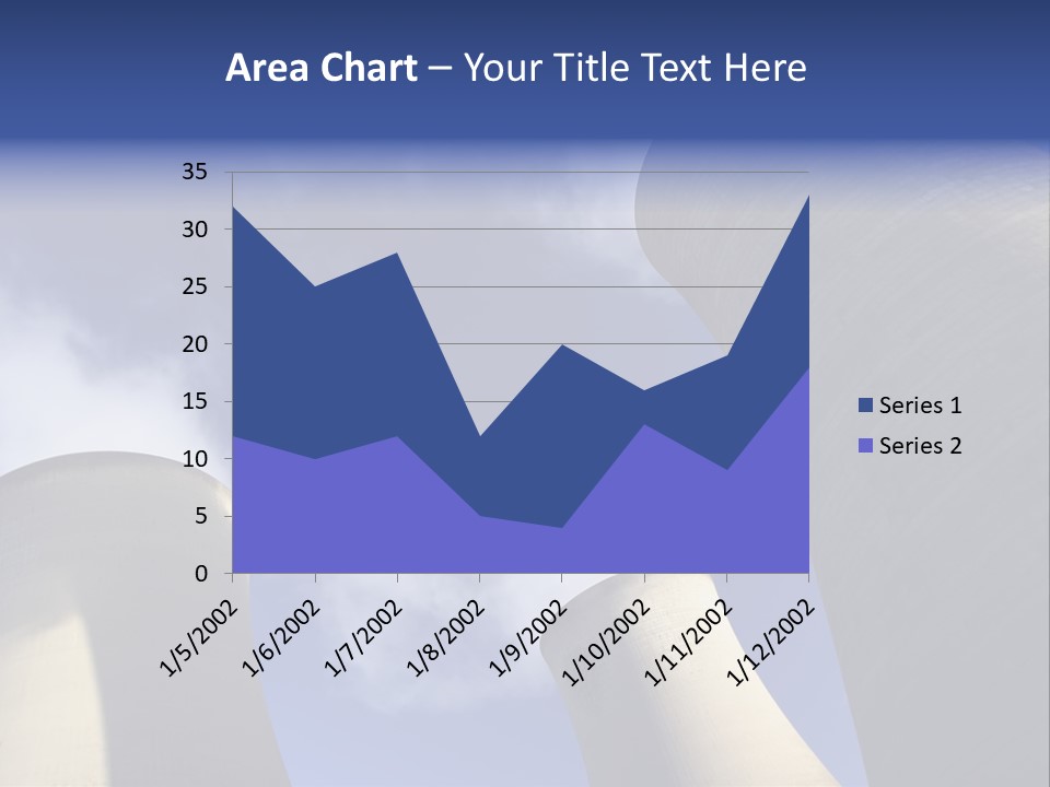 Gas Red Cooling PowerPoint Template