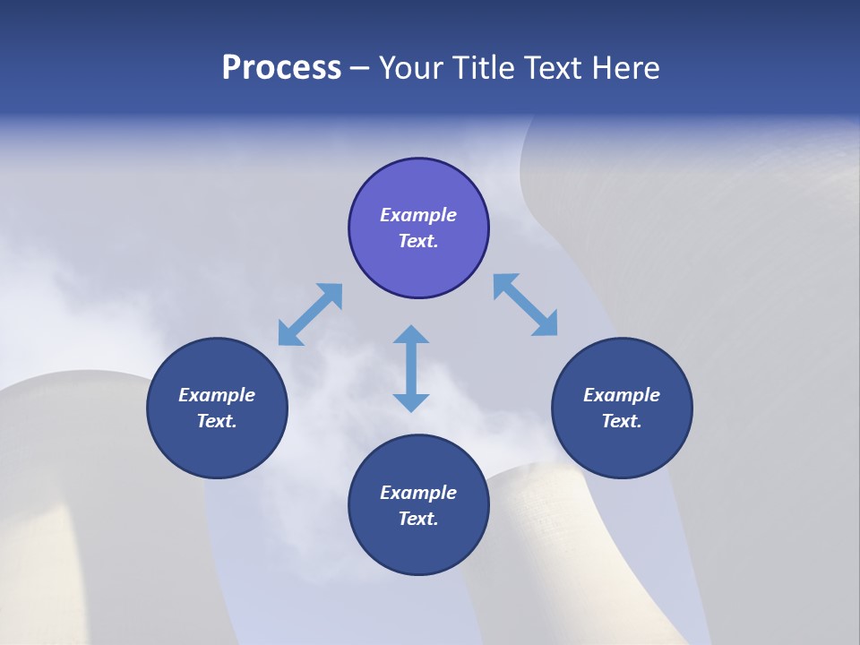 Gas Red Cooling PowerPoint Template