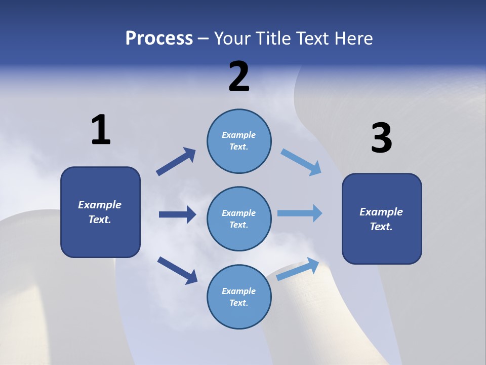 Gas Red Cooling PowerPoint Template