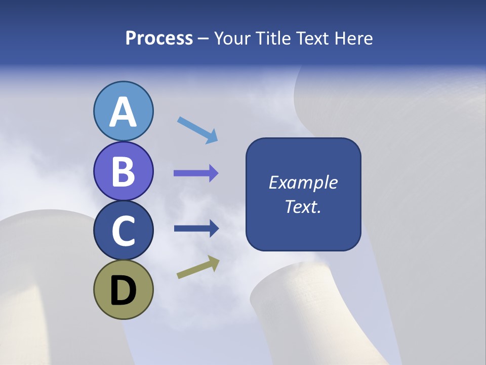 Gas Red Cooling PowerPoint Template