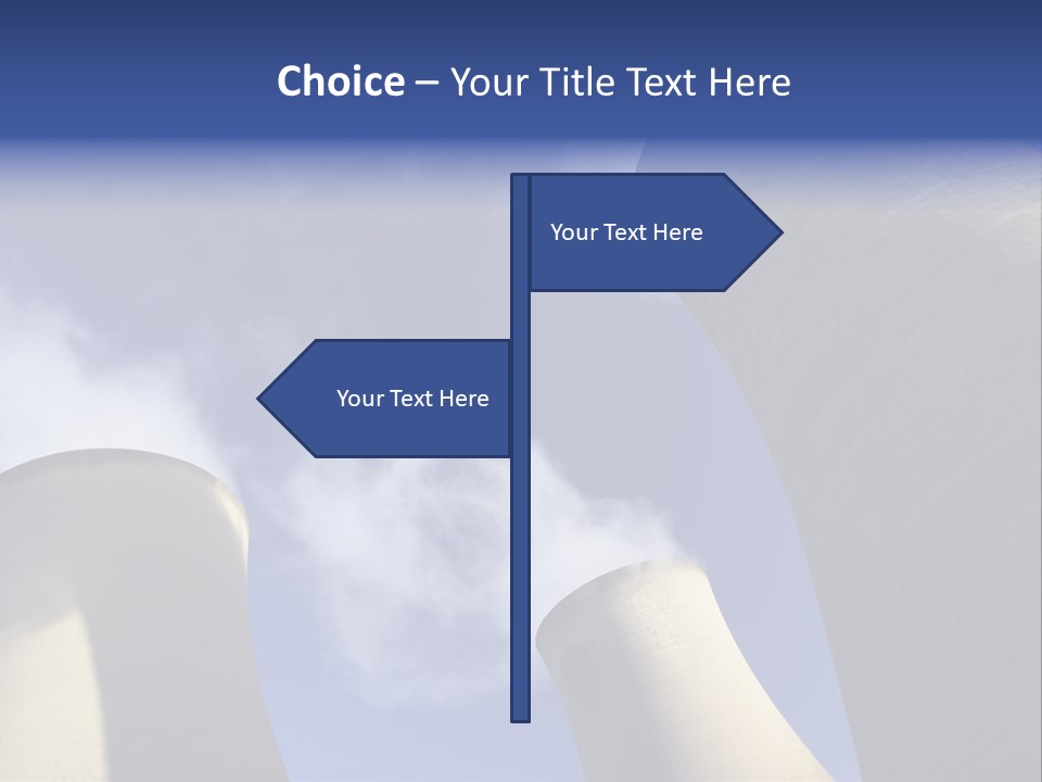 Gas Red Cooling PowerPoint Template