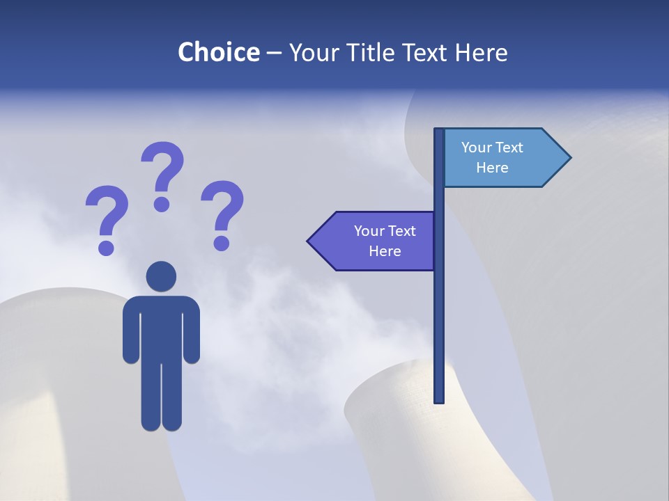 Gas Red Cooling PowerPoint Template