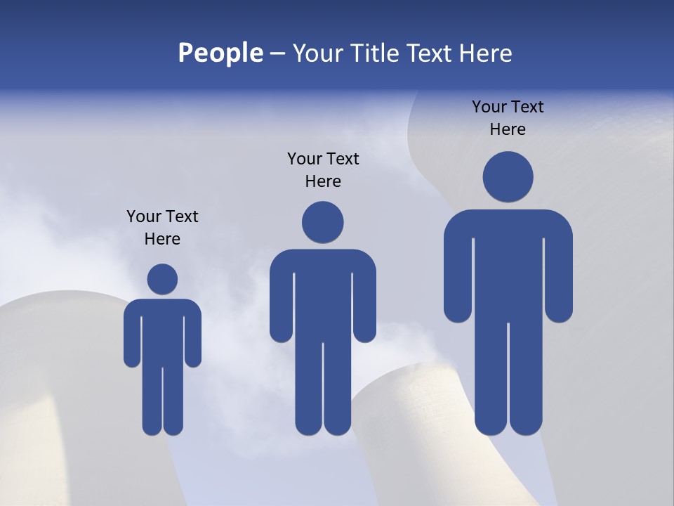 Gas Red Cooling PowerPoint Template