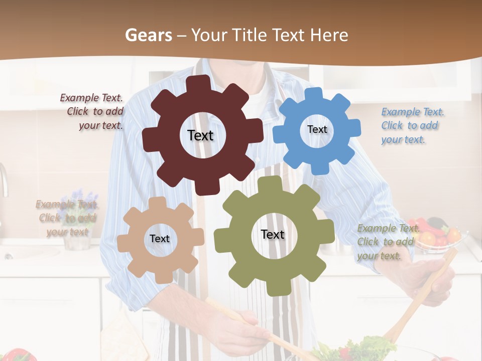 Love Dieting Family PowerPoint Template