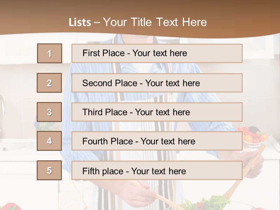 Love Dieting Family PowerPoint Template