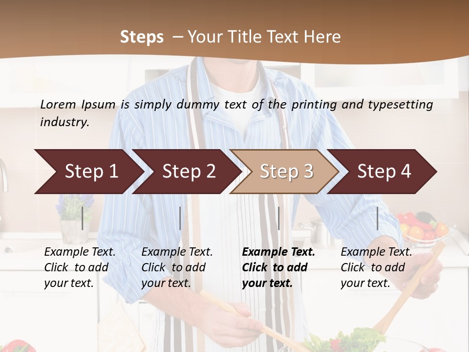 Love Dieting Family PowerPoint Template